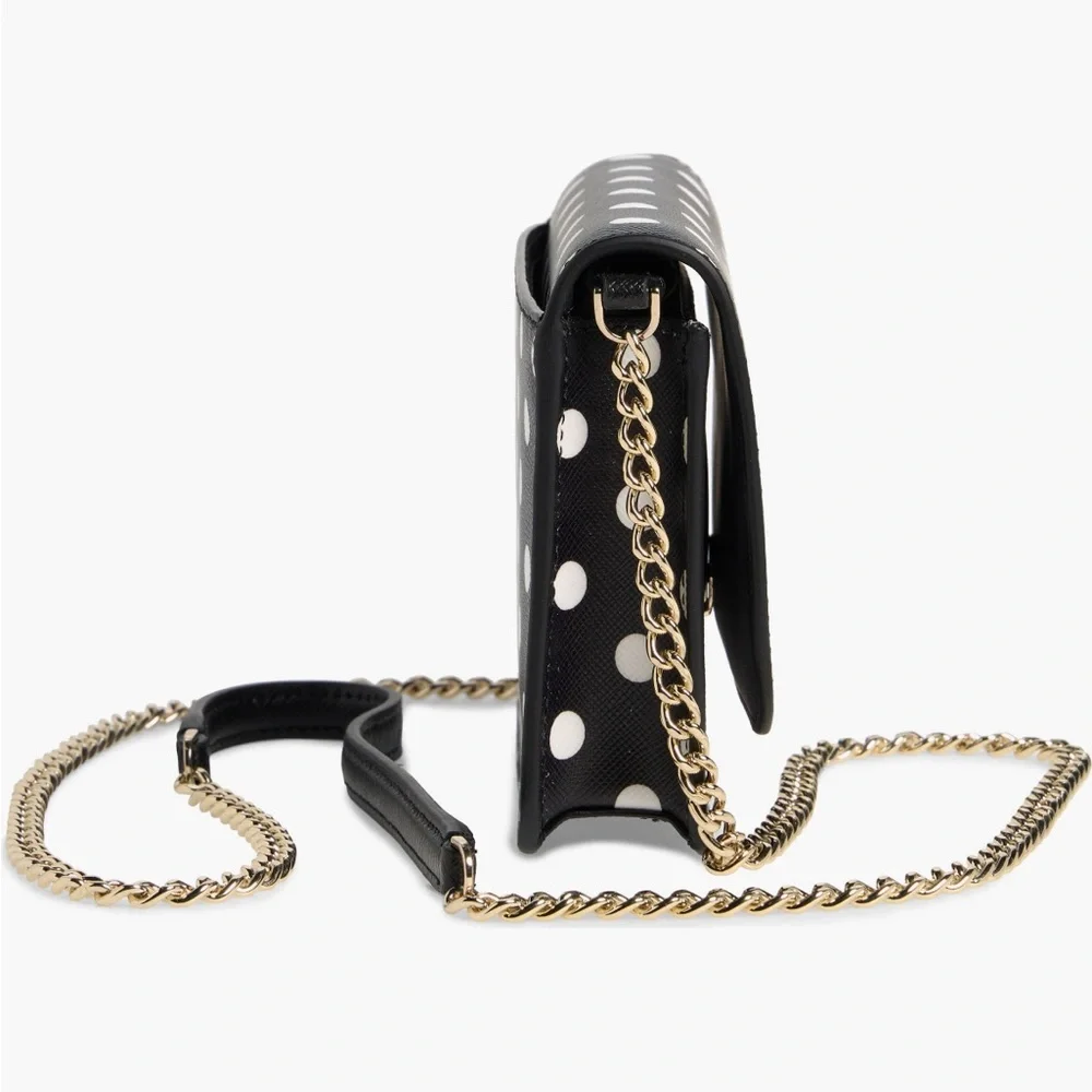 Kate Spade Black and White Polka Dot Crossbody ❥